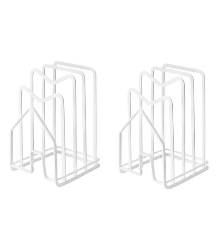 Rack Shelf Stand Multi Layer Space Saving Rustproof Cutting Board Practical Kitchen Organizer Pot Lid Holder Iron Art Home WF