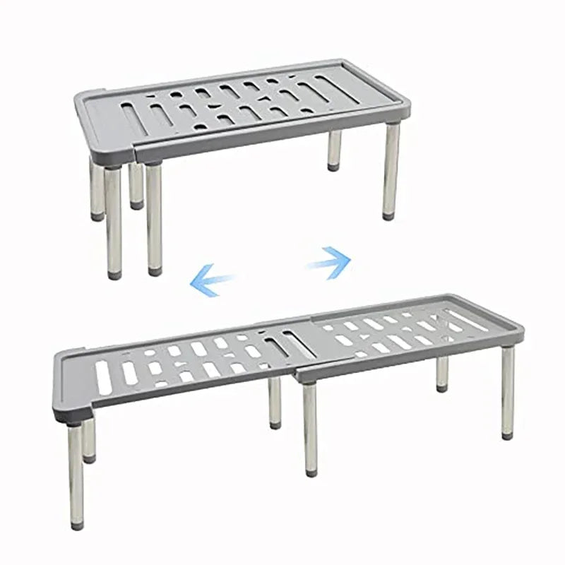 Étagère rétractable, 1 pièce, support de rangement multifonction, organisateur d'articles ménagers, bouteille d'assaisonnement