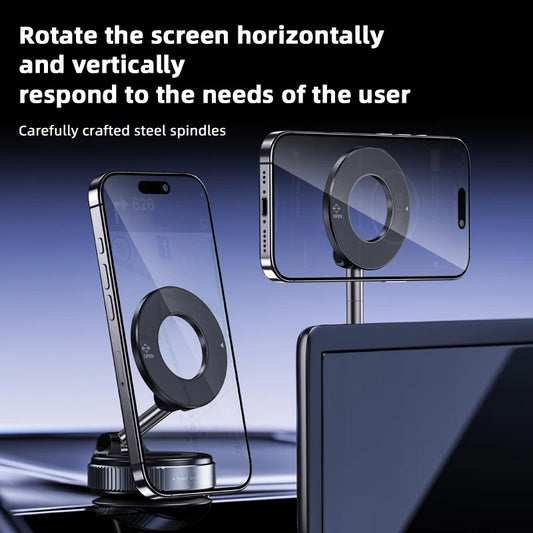 K007 Magnetic Phone Holder|Three-axis Rotation For Free Adjustment|A Convenient Choice For Multiple Scenarios.