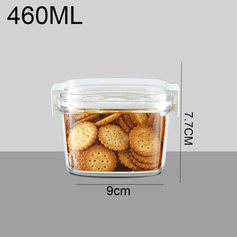 Plastic Vacuum Sealed Tank Electric Coffee Vacuum Container Kitchen Food Grains Candy Storage Box Fresh-keeping Tea Canister