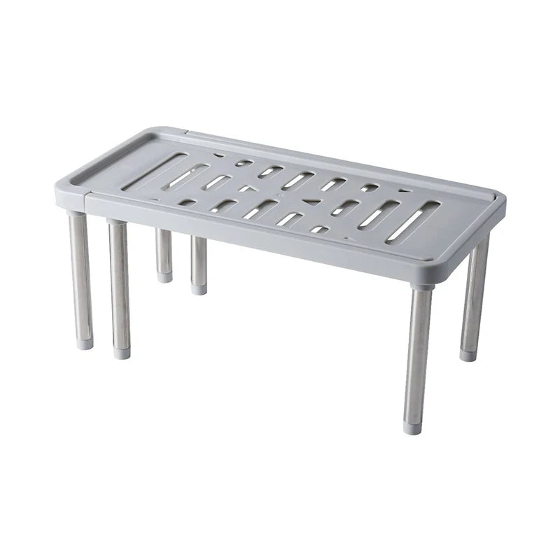 Adjustable Multifunction Storage Rack Household Retractable Shelf Organizer Kitchen Seasoning Bottle Stainless Storage Racks