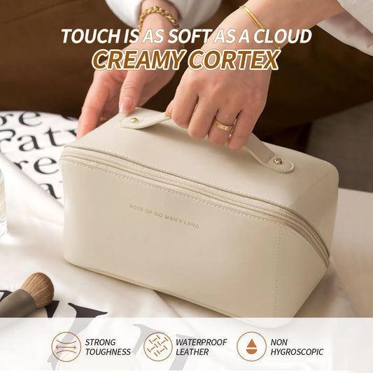 1pc Makeup Organizer Female Toiletry Bag Make Up Case Storage Pouch Luxury Lady Box, Cosmetic Bag, Organizer Bag For Travel Zip