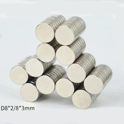 Whiteboard Office Fridge Magnets for Home, Kitchen, DIY Craft 10-20-50 Pack 2/3/4/5/6/8/10x2 Small Mini Refrigerator Magnets