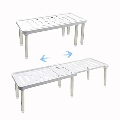 Étagère rétractable, 1 pièce, support de rangement multifonction, organisateur d'articles ménagers, bouteille d'assaisonnement