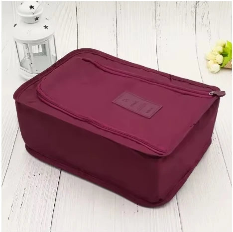 5/1pcs Portable Folding Small Shoe Bag Travel Storage Bag Shoe Storage Bag Multifunctional Waterproof Beach Travel Shoe Bag