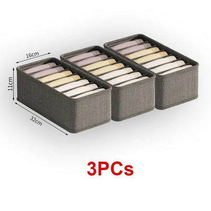 20/6/7/1 Grids Cation PP Sock Bra Pants Simplicity Organizers Of Cabinets And Drawers Home Sorting Boxes Storage Organizer Box