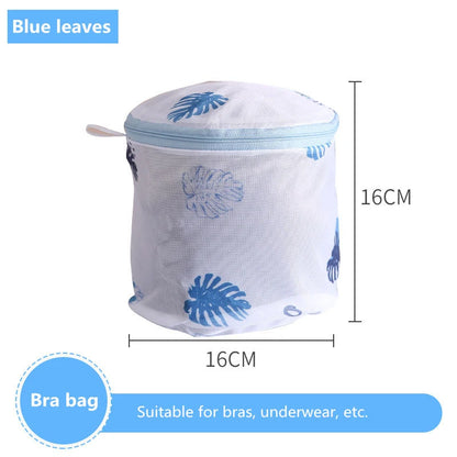 Laundry Bag Fine Mesh Cute Printted Washing Bags For Washing Machine Clothes Organizer Underwear Bra Clean Basket Multiple Sizes