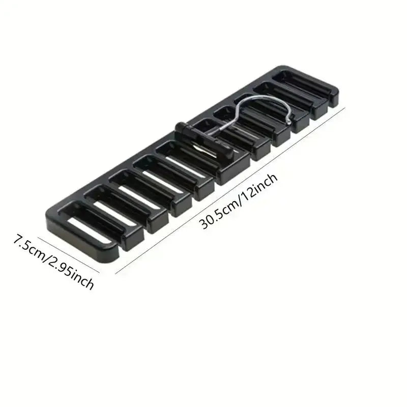 1PCS Tie Belt Hanger Wardrobe Belt Rotating Organizer Rack Multifuctional Scarf Hanger Home Closet Storage Holder Accessories