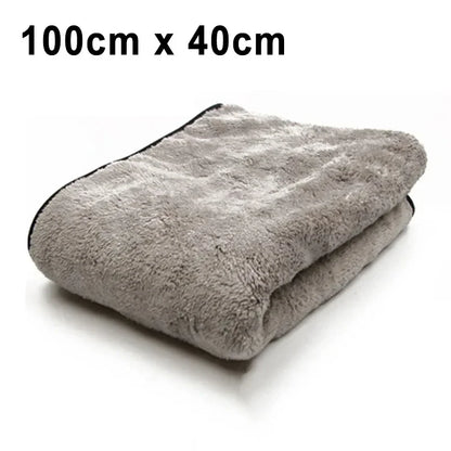 100x40 60x40cm Microfiber Car Wash Towel Fast Drying Auto Cleaning Extra Soft Cloth High Water Absorption For Wash Accessorie