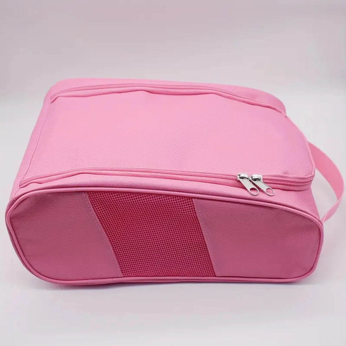 Portable Golf Shoe Bag Oxford Cloth Shoe Carrier Bags Breathable Lightweight Golf Handbag Dustproof Football Tennis Shoe Bag