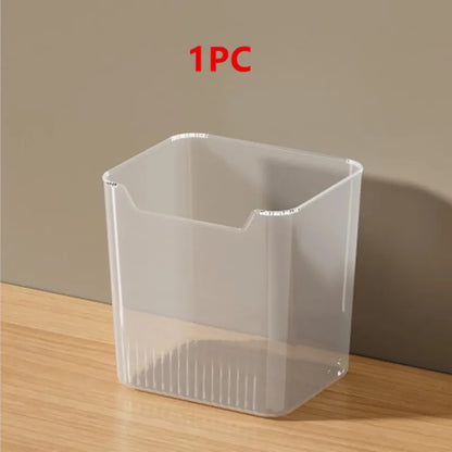 1PCS Refrigerator Side Door Storage Box Food Vegetable Fruit Eggs Fresh Organizer Household Kitchen Fridge Containers Boxes