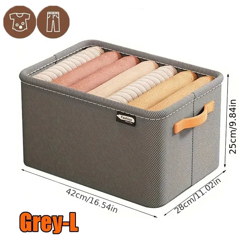 Wardrobe Organizer Box for Storage in The Closet Underwear Drawers Storage Bedroom Cabinet Socks Bra Storage Pants Organizer