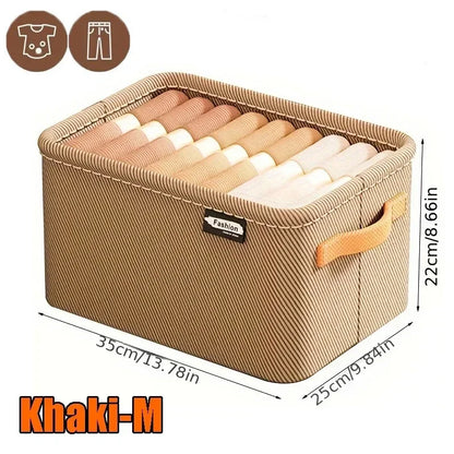 Wardrobe Organizer Box for Storage in The Closet Underwear Drawers Storage Bedroom Cabinet Socks Bra Storage Pants Organizer