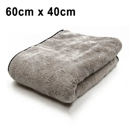100x40 60x40cm Microfiber Car Wash Towel Fast Drying Auto Cleaning Extra Soft Cloth High Water Absorption For Wash Accessorie