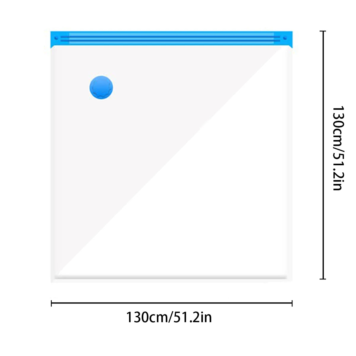 Vacuum Storage Bags Vacuum Seal Bag Space Saving Bags for Comforters Clothes Pillow Bedding Blanket Storage