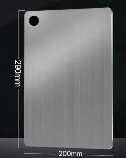 5 Size 304 Stainless Steel Thickened Cutting Board Antibacterial Mildew-proof Kneading Dough Board Kitchen Fruit vegetable