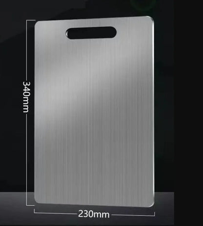 5 Size 304 Stainless Steel Thickened Cutting Board Antibacterial Mildew-proof Kneading Dough Board Kitchen Fruit vegetable