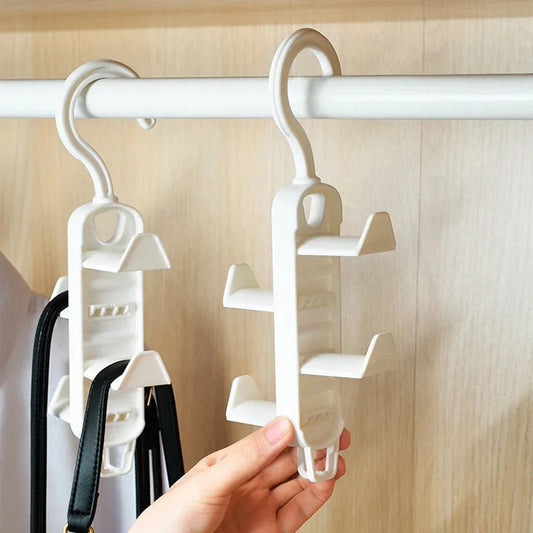 Bag Storage Tool Wardrobe Storage Multifunctional Clothes Rack Traceless Hanging Bag Rack Hat Door Non Perforated Hanging Hook