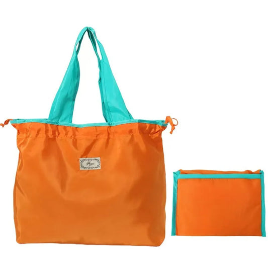 Ultra Lightweight & Compact Grocery Bag - Fold into Pocket, Eco-Friendly Shopping Tote with Zipper