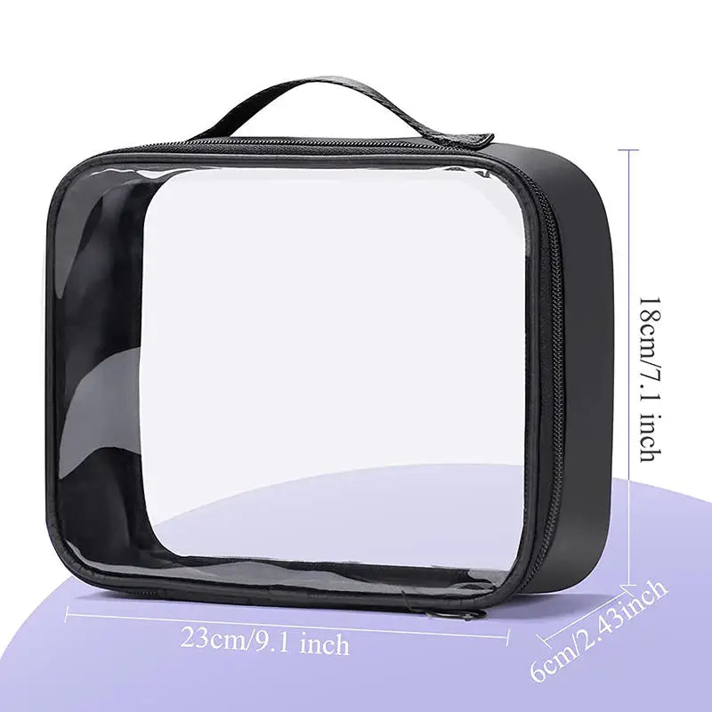 Storage Bag Travel Toiletry Transparent Large Capacity Waterproof Convenient Portable Utility Men Women Cosmetic Bag Accessory