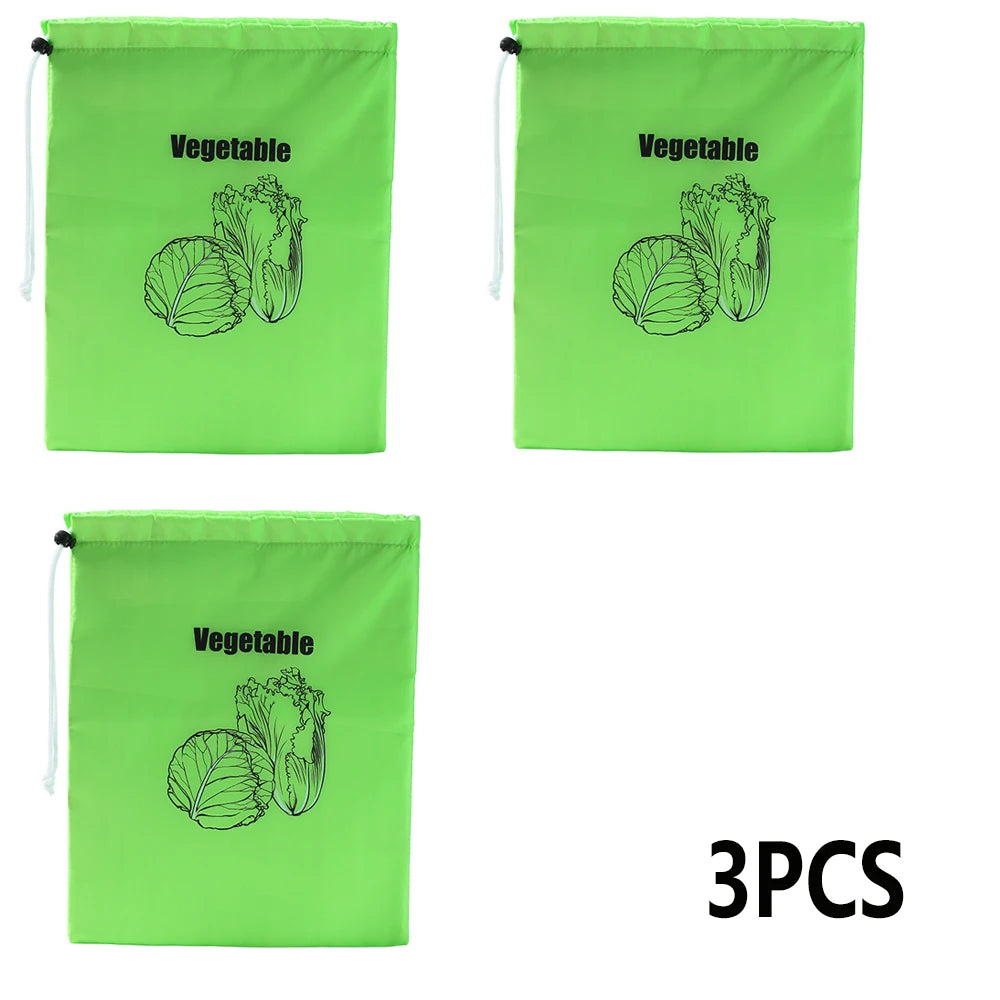 1/2/3/5Pcs Durable Yellow Banana Storage Bags Insulated Fruit Vegetable Fresh-keep Bundle Pocket Drawstring Banana Preserve Bag