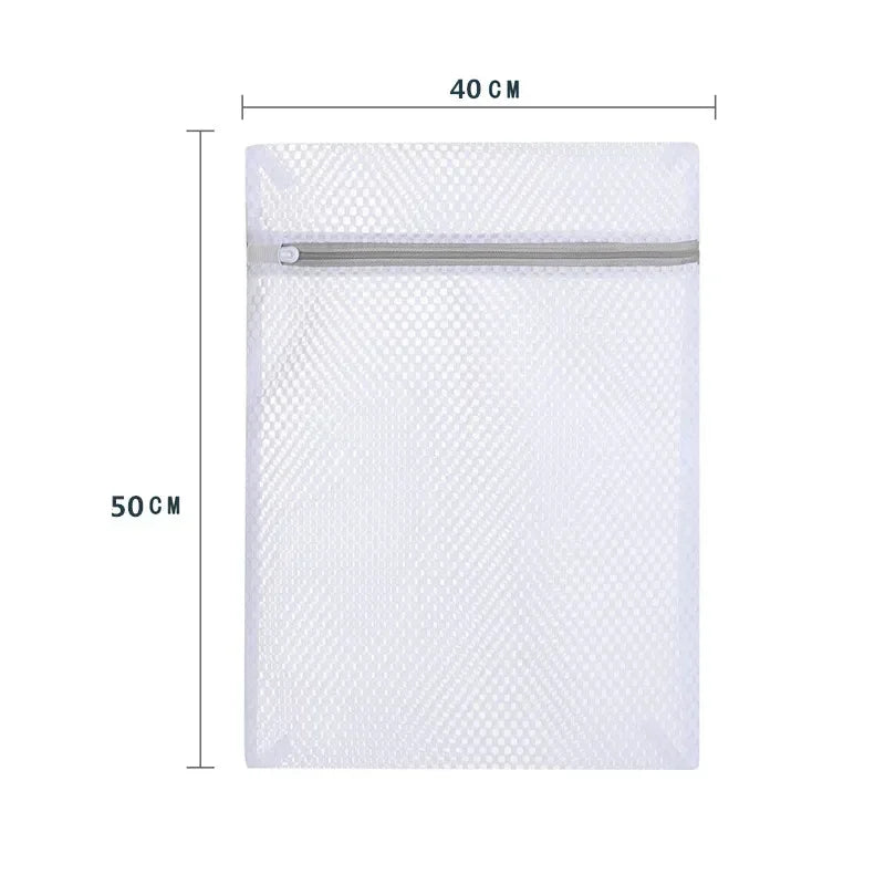 5Pcs Mesh Laundry Bags Durable Honeycomb Mesh Laundry Organizer Bags Reusable Washing Machines Bag