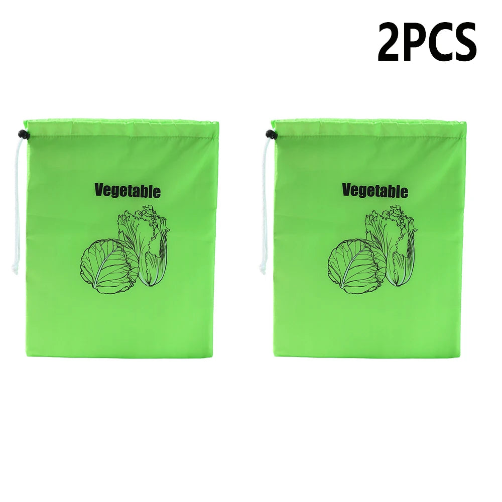 1/2/3/5Pcs Durable Yellow Banana Storage Bags Insulated Fruit Vegetable Fresh-keep Bundle Pocket Drawstring Banana Preserve Bag