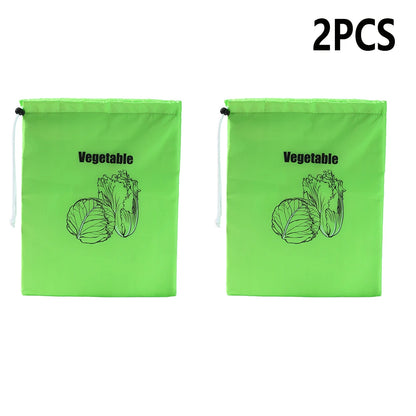 1/2/3/5Pcs Durable Yellow Banana Storage Bags Insulated Fruit Vegetable Fresh-keep Bundle Pocket Drawstring Banana Preserve Bag