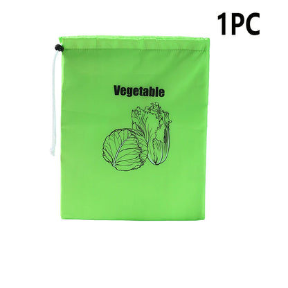 1/2/3/5Pcs Durable Yellow Banana Storage Bags Insulated Fruit Vegetable Fresh-keep Bundle Pocket Drawstring Banana Preserve Bag