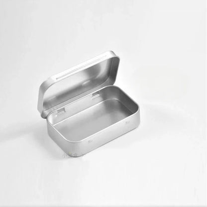 Mini Iron Box Storage Box Small Metal Jewelry Key Coin Metal Box Wedding Candy Storage Can Tobacco Small Iron Box