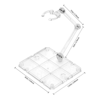 5/10/20/30/50pcs Clear Action Figure Stand,Display Holder Base Doll Model Figure Support Stand For Hg Shf Rg Sd Gundam 1/144 Toy