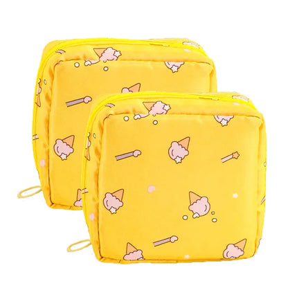 Women's Sanitary Napkin Bag Sanitary Cotton Storage Bag Monthly Event Bagaunt's Napkin Bag Zero Wallet