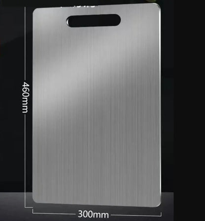 5 Size 304 Stainless Steel Thickened Cutting Board Antibacterial Mildew-proof Kneading Dough Board Kitchen Fruit vegetable