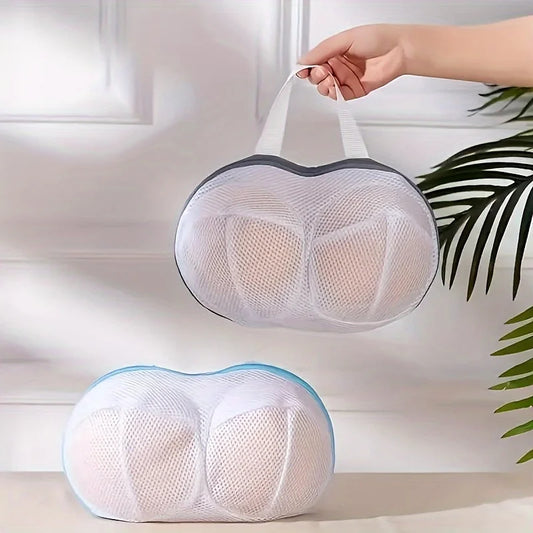 Bra laundry bag Bra Wash Bag Mesh Laundry Washing Bag with Zipper Foldable Mesh Lingerie Underwear Mesh Bra Washer bag