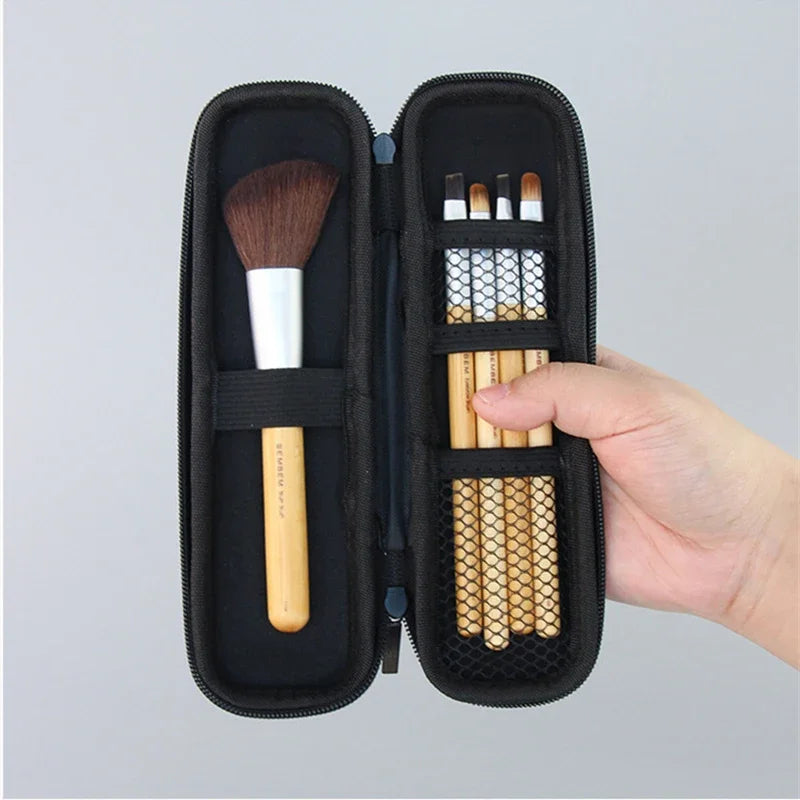 Makeup brush storage bag, portable portable storage bucket, outdoor travel storage bag Travel Bag Cosmetic