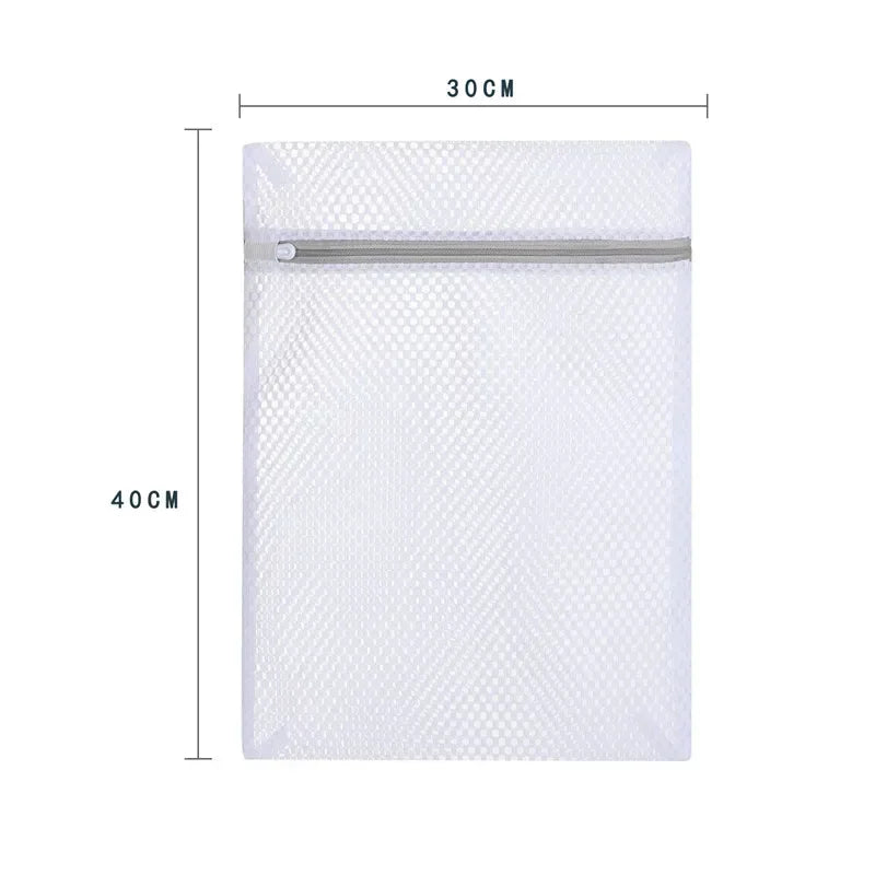 5Pcs Mesh Laundry Bags Durable Honeycomb Mesh Laundry Organizer Bags Reusable Washing Machines Bag