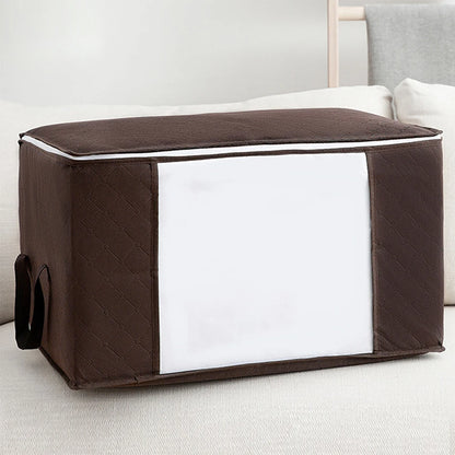 Large Capacity Clothes Storage Bag Foldable Blanket Storage Containers for Organizing Bedroom Closet