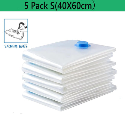 Vacuum Storage Bags Vacuum Seal Bag Space Saving Bags for Comforters Clothes Pillow Bedding Blanket Storage