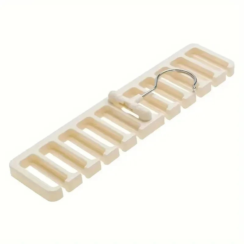 1PCS Tie Belt Hanger Wardrobe Belt Rotating Organizer Rack Multifuctional Scarf Hanger Home Closet Storage Holder Accessories