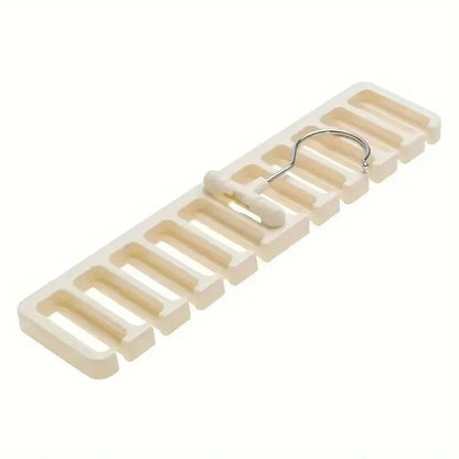 1PCS Tie Belt Hanger Wardrobe Belt Rotating Organizer Rack Multifuctional Scarf Hanger Home Closet Storage Holder Accessories