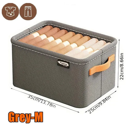 Wardrobe Organizer Box for Storage in The Closet Underwear Drawers Storage Bedroom Cabinet Socks Bra Storage Pants Organizer