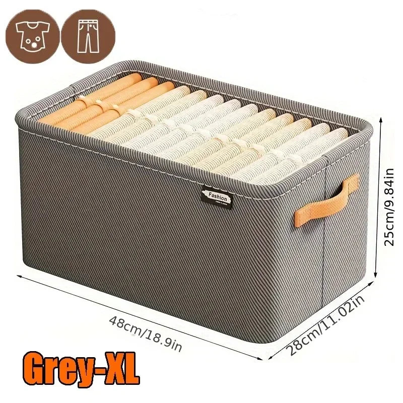 Wardrobe Organizer Box for Storage in The Closet Underwear Drawers Storage Bedroom Cabinet Socks Bra Storage Pants Organizer