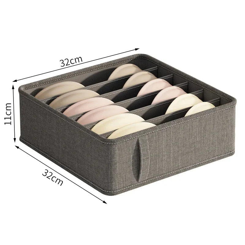 20/6/7/1 Grids Cation PP Sock Bra Pants Simplicity Organizers Of Cabinets And Drawers Home Sorting Boxes Storage Organizer Box
