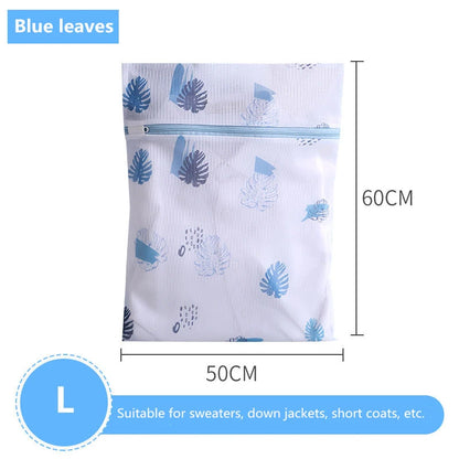 Laundry Bag Fine Mesh Cute Printted Washing Bags For Washing Machine Clothes Organizer Underwear Bra Clean Basket Multiple Sizes