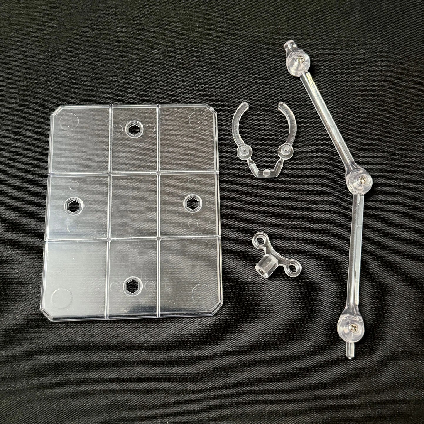 5/10/20/30/50pcs Clear Action Figure Stand,Display Holder Base Doll Model Figure Support Stand For Hg Shf Rg Sd Gundam 1/144 Toy