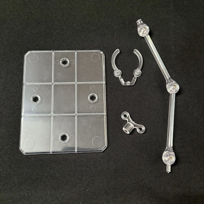 5/10/20/30/50pcs Clear Action Figure Stand,Display Holder Base Doll Model Figure Support Stand For Hg Shf Rg Sd Gundam 1/144 Toy