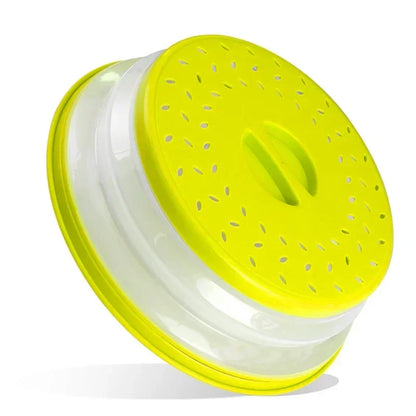 Kitchen Tools Microwave Splatter Cover Heating Folding Cover Fresh-keeping Cover Oil-proof Splash-proof Cover Cooking Lid