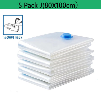 Vacuum Storage Bags Vacuum Seal Bag Space Saving Bags for Comforters Clothes Pillow Bedding Blanket Storage