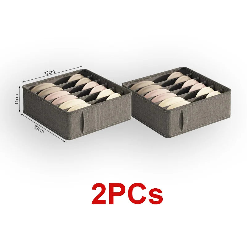 20/6/7/1 Grids Cation PP Sock Bra Pants Simplicity Organizers Of Cabinets And Drawers Home Sorting Boxes Storage Organizer Box