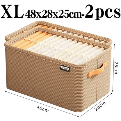 Thicken Clothes Organizer Pants Sweater Storage Cabinets Drawers Organizer Jeans Storage Box Wardrobe Clothes Storage Organizers